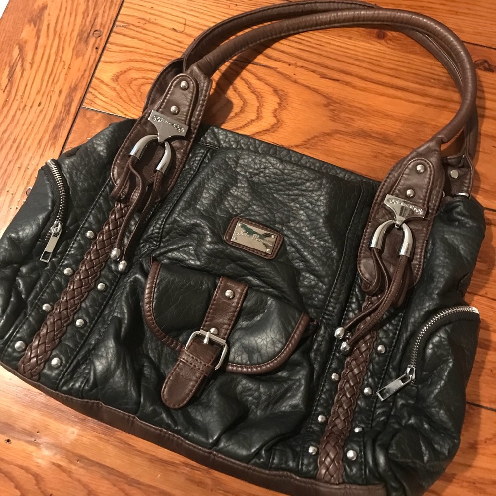 Beautiful Black and Brown Purse